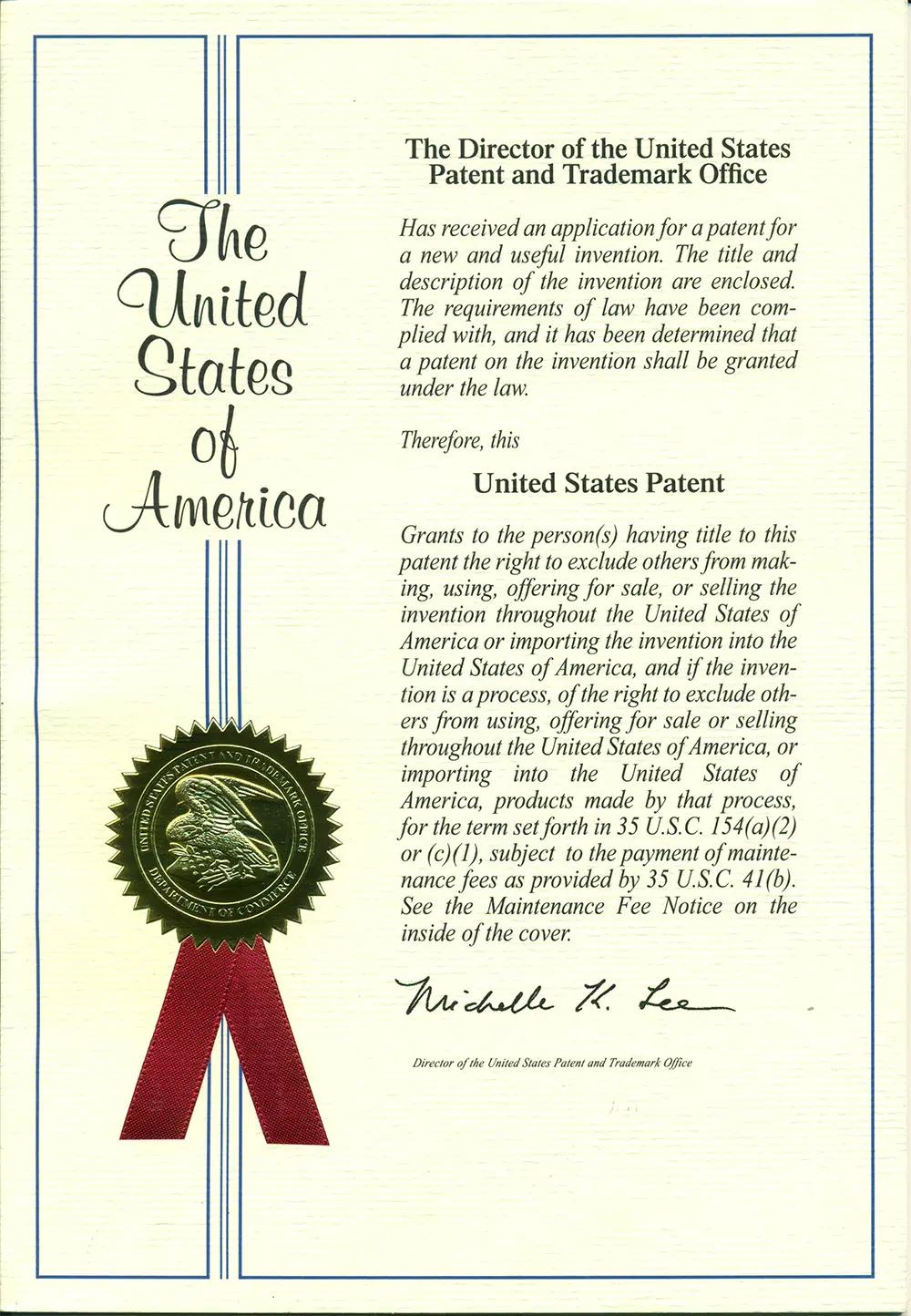 U.S. Patents